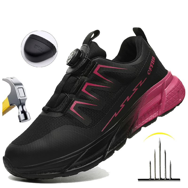 Women'S Shoes For Work - أحذية أمان نسائية مضادة للثقب بمقدمة