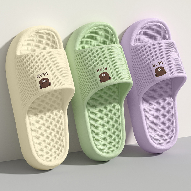 Women'S Shoes Cloud - شباشب نسائية بتصميم دب لطيف، بنعل