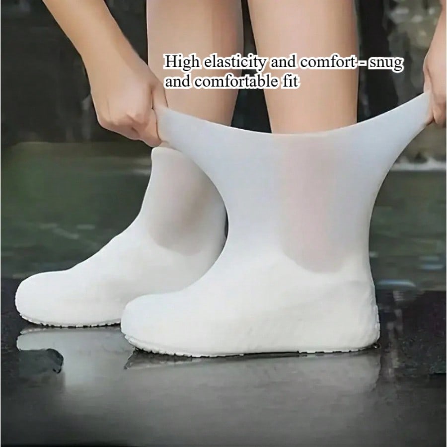 Women'S Shoes For Neuropathy - غطاء أحذية مقاوم للماء من اللاتكس،