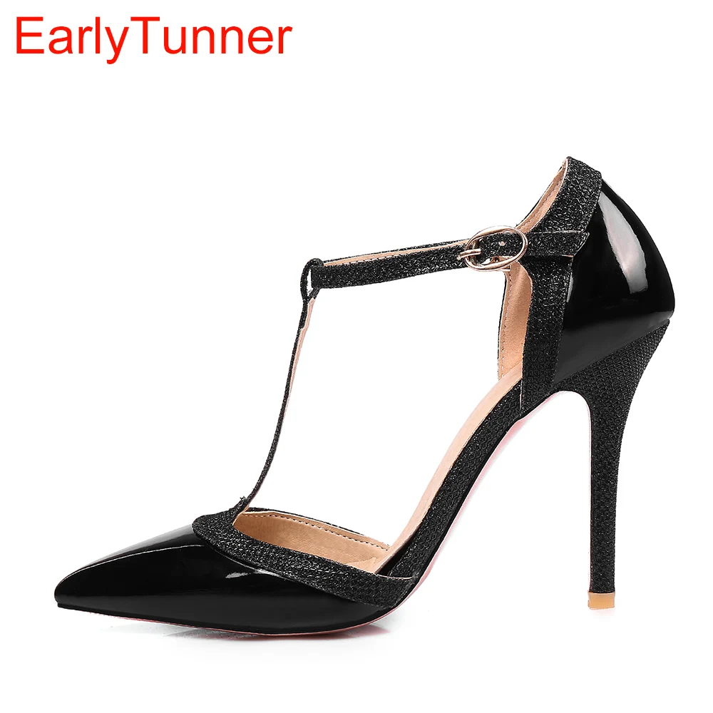 Women Shoes Branded - العلامة التجارية الجديدة الصيف مثير الأحمر