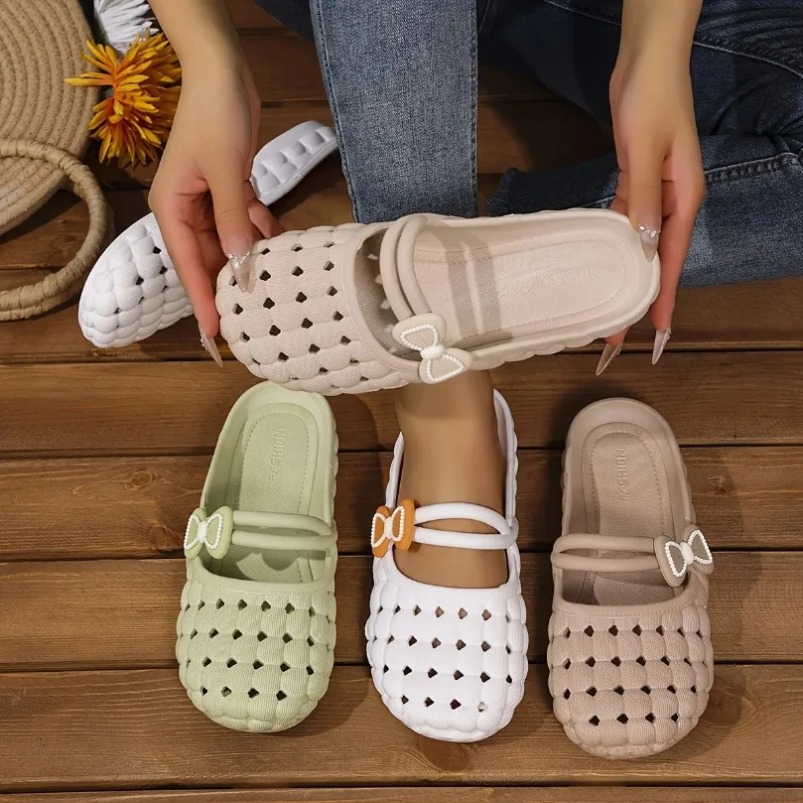 شباشب منزلية نسائية منسوجة، صن - مراجعة Women'S Shoes Cloud وسعره