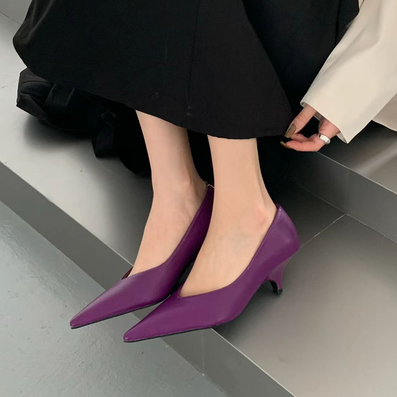 SUOJIALUN 2025 ربيع جديد ماركة - مراجعة Women Shoes Branded وسعره