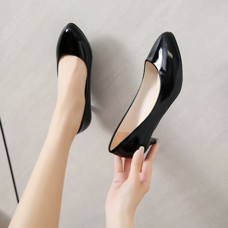 أحذية نسائية ناعمة ذات كعب متو - مراجعة Women'S Shoes For Work وسعره