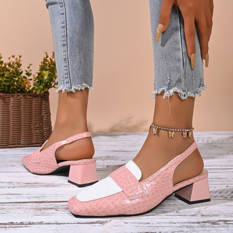 أحذية نسائية بكعب عريض، أحذية  - مراجعة Women'S Shoes For Work وسعره
