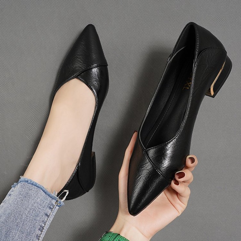 أحذية نسائية جلدية جديدة لربيع - مراجعة Women'S Shoes In Fashion وسعره