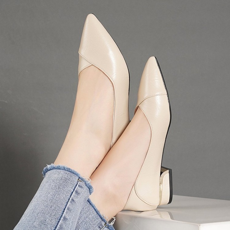 أحذية نسائية جلدية جديدة لربيع - مراجعة Women'S Shoes In Fashion وسعره