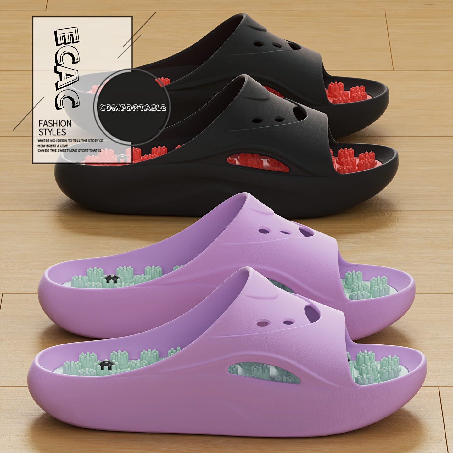 شباشب تدليك للرجال والنساء من  - مراجعة Women'S Shoes For Flat Feet وسعره