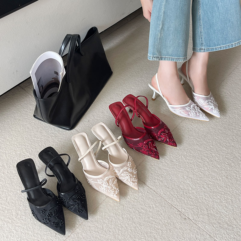 2026 صنادل Slingback أنيقة الن - مراجعة Women Shoes Branded وسعره