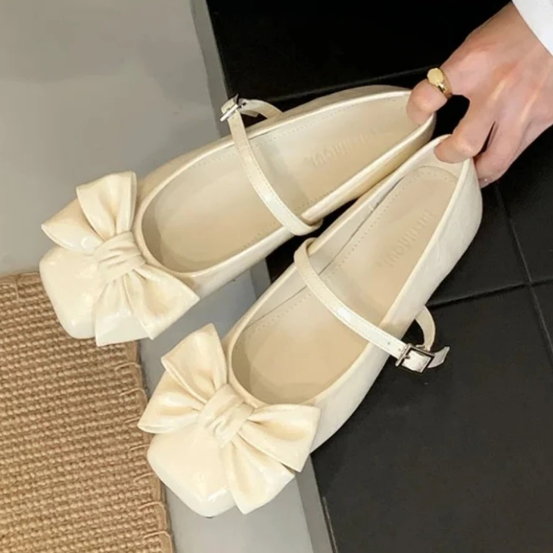 لطيف Bowknot ساحة تو تصميم الذ - مراجعة Women Shoes Branded وسعره