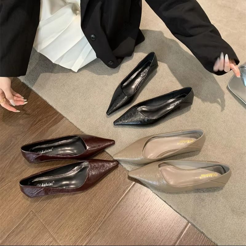 أحذية نسائية صيفية بمقدمة مدبب - مراجعة Women'S Shoes For Work وسعره