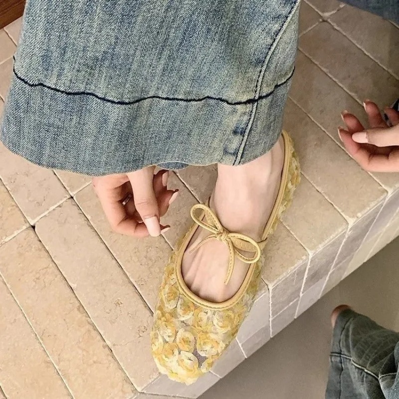 أحذية ماري جين شبكية جديدة بتص - مراجعة Women'S Shoes In Fashion وسعره
