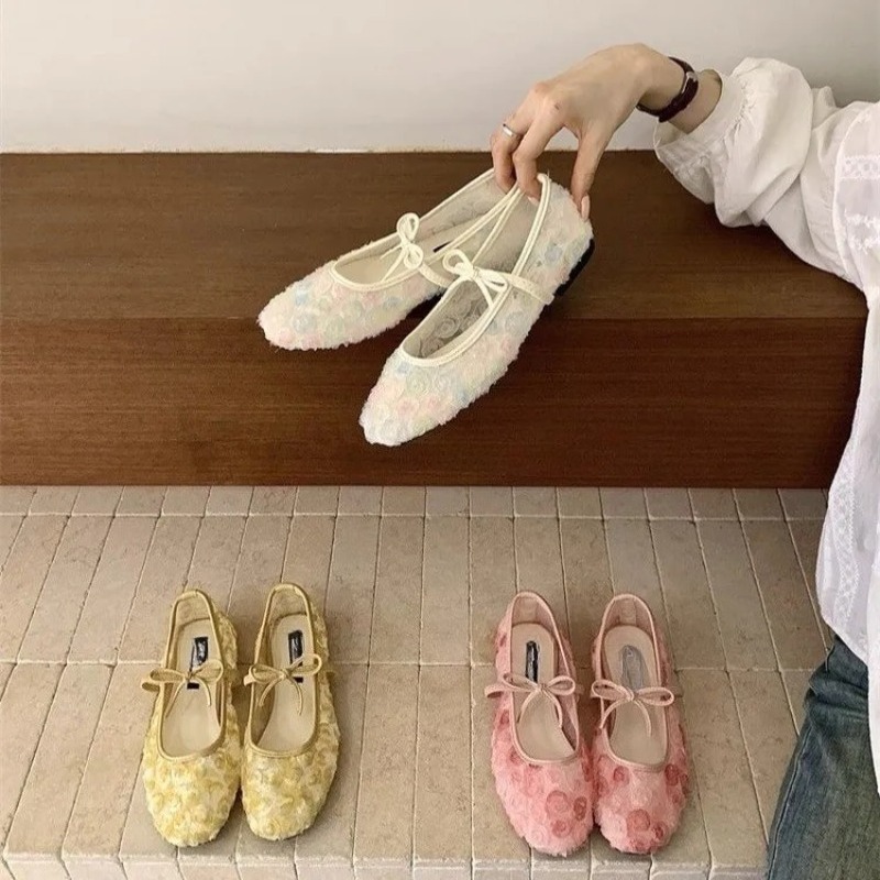 أحذية ماري جين شبكية جديدة بتص - مراجعة Women'S Shoes In Fashion وسعره