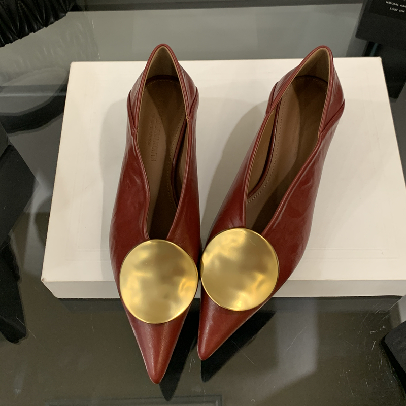 SUOJIALUN 2025 الخريف العلامة  - مراجعة Women Shoes Branded وسعره