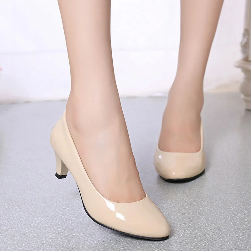 الإناث مضخات عارية الفم الضحلة - مراجعة Women'S Shoes For Work وسعره