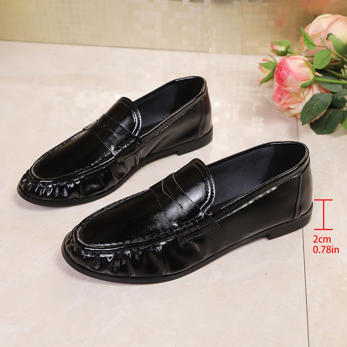 أحذية نسائية مسطحة سوداء على ا - مراجعة Women'S Shoes For Work وسعره