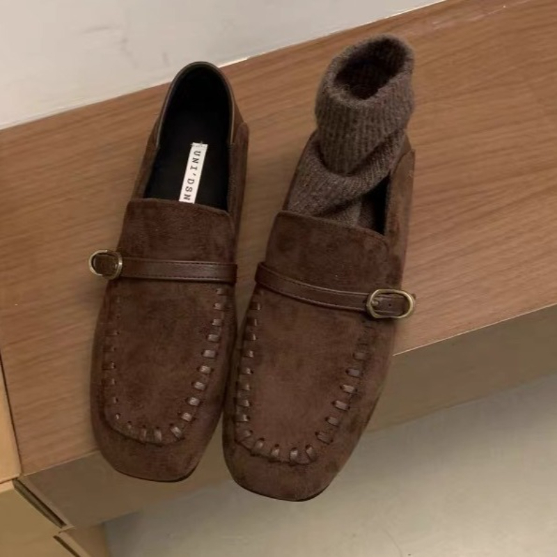 أنيقة الجلد المدبوغ ساحة تو حذ - مراجعة Women Shoes Branded وسعره